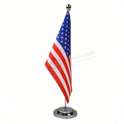 bandiera da tavolo in acciaio inossidabile decorazione per ufficio / bandiera da scrivania