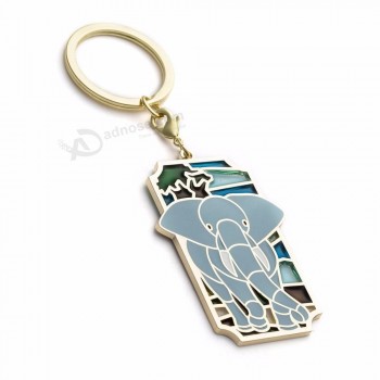 Free face mask for order of New products factory wholesale custom animal metal keychain logo,Custom car metal key chain