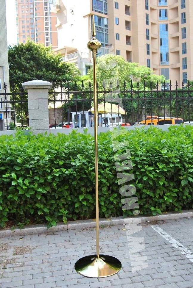 High quality Official indoor Golden/Silver flag Pole (B-NF21M03001)