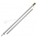 All accessories 5m aluminum stand flag pole