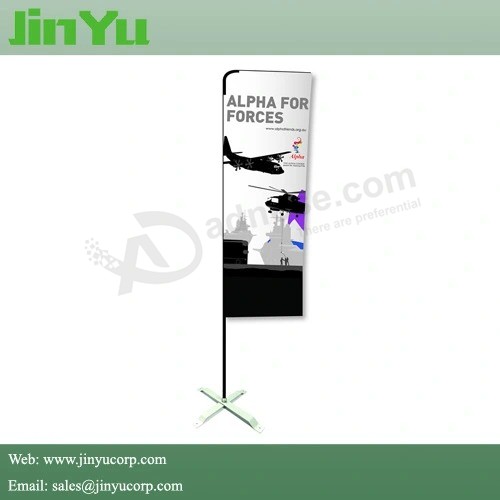 Advertising promotion Polyester beach Flag Pole