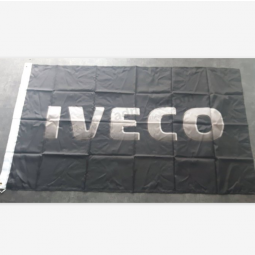 3x5ft iveco logo flag custom printing polyester iveco banner