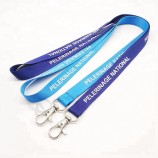 Personalized Custom Printing Logo Polyester Neck ID Lanyards With Logo Custom