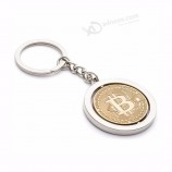Free face mask for order of Spinnerrotable metal alloy bitcoin keychains with gittlers enamel
