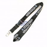neck strap lanyard sling Id badge holders/landyard And Pvc name card polyester lanyard keychain