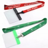 Two Hooks Double Clip Lanyards Id Badge Holder, Id Card Holder Lanyard, Lanyard Card Holder