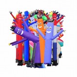 free design custom print logo blue springs original design clown inflatable Air dancers