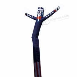 TJ custom 6ft Air dancers inflatable tube Man Sky dancer  with blower/ dancing walker wind flying