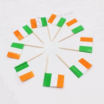 Wholesale toothpick Falg,Popular design Disposable Flag Toothpick