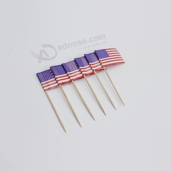 wholesale manufacture cocktail toothpick flag For food decoration