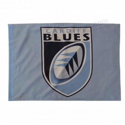 factory wholesale price 100% polyester screen printing sport flag