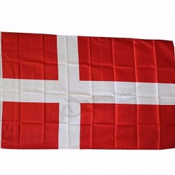 カスタマイズされた国旗ポリエステルデンマークフラグ