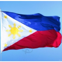 Nieuw ontwerp 3'x5 'FT nationale vlag wereld land vlaggen polyester filippijnen vlaggen