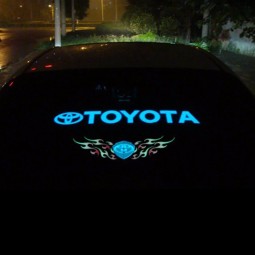 wholesale sound activated EL Car sticker for night driving