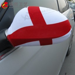 logotipo personalizado de buena calidad bandera de espejo de cubierta de coche americano