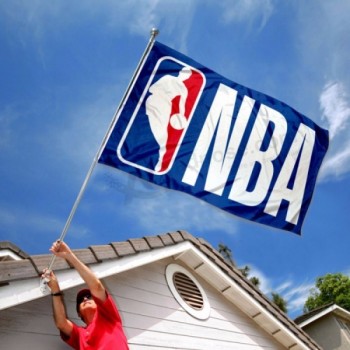 Good quality NBA polyester flag advertising banner