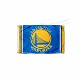 Herstellungspreis Großhandel benutzerdefinierte Fans Flagge Golden State Krieger Flagge