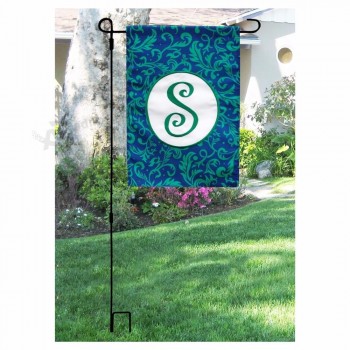 aangepaste logo tuinvlagpalen met aangepaste formaten en polyester buiten decoratieve vlaggen op maat
