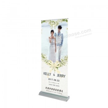 display apparatuur brede basis roll up banner stand