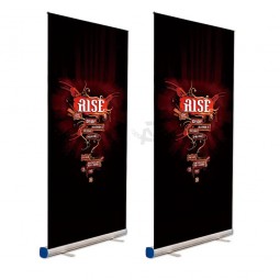 85cm wirtschaftliches Retractant Aluminium Scroll Rollup Banner Stand Display