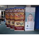 best selling wide base portable roll up banner stand
