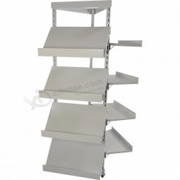 Quality retail fixtures racks triangle display stand for shop displays