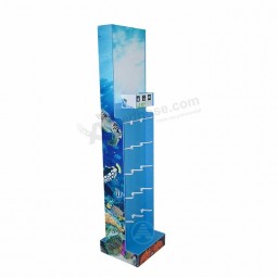 Plastic andy board POS shelf rack for POP display / PVC foam board display stand