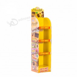 Kids Toy Biscuit Baby Products Cardboard Display Stand For Chocolate, Cardboard Display, Candy Cardboard Display