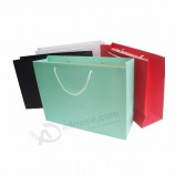 china manufacturer white luxury printed gift custom shopping paper Bag with your Own logo