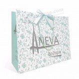 bolsas de regalo de papel de embalaje personalizado de lujo con su propio logotipo, bolsa de embalaje de navidad Bolsa de papel tyvek de compras