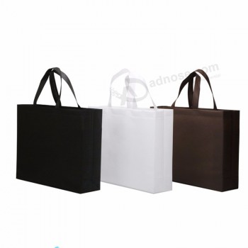 saco de compras não tecido personalizado relativo à promoção, sacos laminados não tecidos recicláveis ​​dos PP