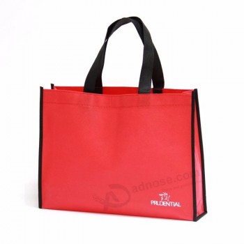 カスタム不織布バッグ工場卸売100％リサイクル可能な不織布ショッピングバッグ