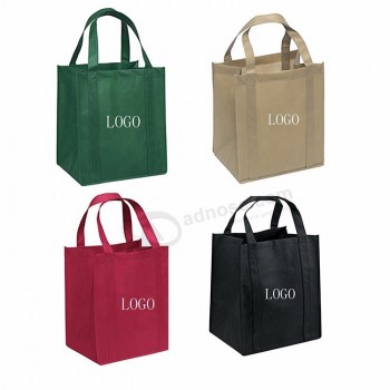 Cheap Printed Extra Large Non-Woven Reusable Tote Shopping Bags