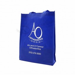 Shopping bag pieghevole non riutilizzabile stampata personalizzata