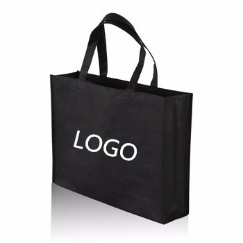 Bolso de tela no tejida de venta caliente Bolso de compras no tejido promocional personalizado ecológico con impresión de logotipo