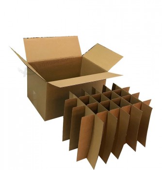 CUSTOM PRINTING 12 PACK BOTTLES BEER CARTON BOXES CORRUGATED WINE PACKAGING BOX FOR SALE