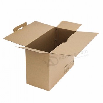 Venta caliente caja de cartón en movimiento cajas de cartón corrugado para embalaje