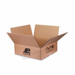 groothandel op maat gemaakt logo bedrukt lege 5-laags kartonnen doos