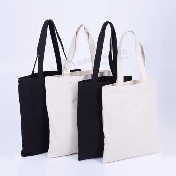 maßgeschneiderte Großhandel Standardgröße Einkaufen Eco Baumwolle Canvas Bag