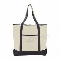 Reusable shopping bags eco friendly with custom logos foldable canvas bag