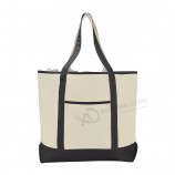 sacos de compras reutilizáveis ​​eco friendly com logotipos personalizados saco de lona dobrável