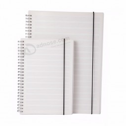 2020 útiles escolares cuaderno rígido estacionario cuaderno de ejercicios en espiral, cuaderno de bobina personalizado