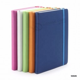 Cuaderno de tapa dura de PU de alta calidad de color personalizado A5