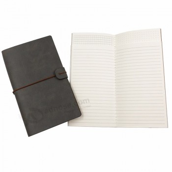 2020 Novo caderno de diário de viagem personalizado em couro artesanal do vintage com caderno recarregável