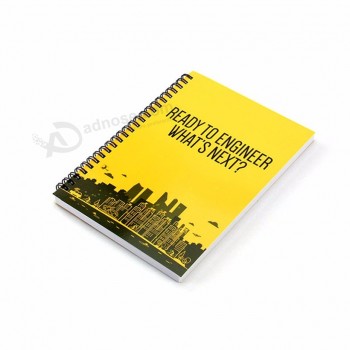 2020 útiles escolares cuaderno rígido estacionario cuaderno de ejercicios en espiral, cuaderno de bobina personalizado
