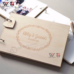 2020 Best Fashion Natural Wood Handmade Photo Album DIY Protect Pictures