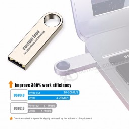 высокоскоростной USB 3.0 флэш-накопитель 64 ГБ 32 ГБ Pendrive 128 ГБ 16 ГБ 8 ГБ металлический диск флэш-памяти