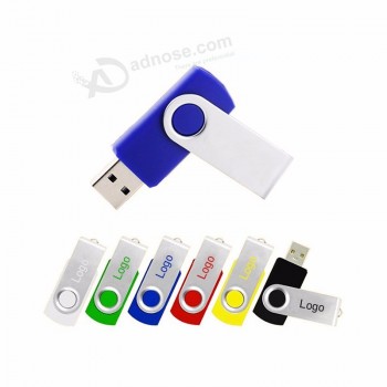 benutzerdefinierte schwenkbare USB-Flash-Laufwerk Promotion Geschenk U-Diskette