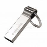 Presente promocional personalizado novidade usb flash memoria U disco com anel da corrente chave 1-32 gb