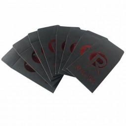 high quality matt black cardboard custom shatter packaging envelopes